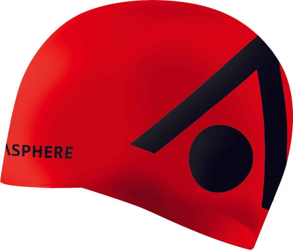 Aqua Sphere Tri Cap - Red/Black