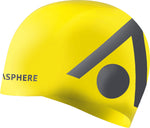 Aqua Sphere Tri Cap - Bright Yellow/Grey