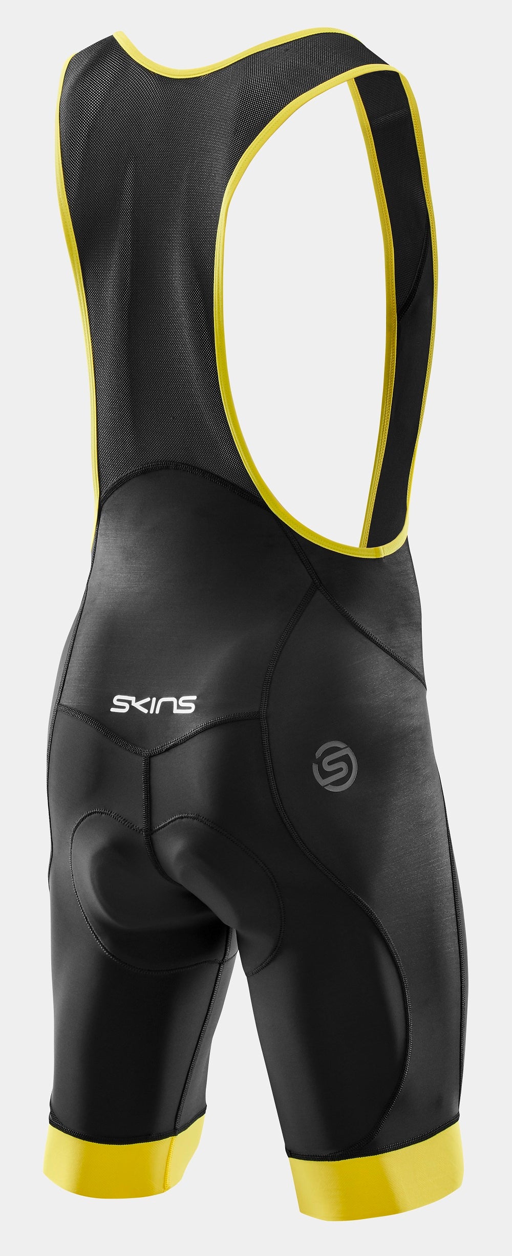 Skins Compression Men's Cycle Elite Bib Short - Black/Zest