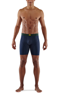 SKINS Men's Compression Powershorts 5-Series - Battleship