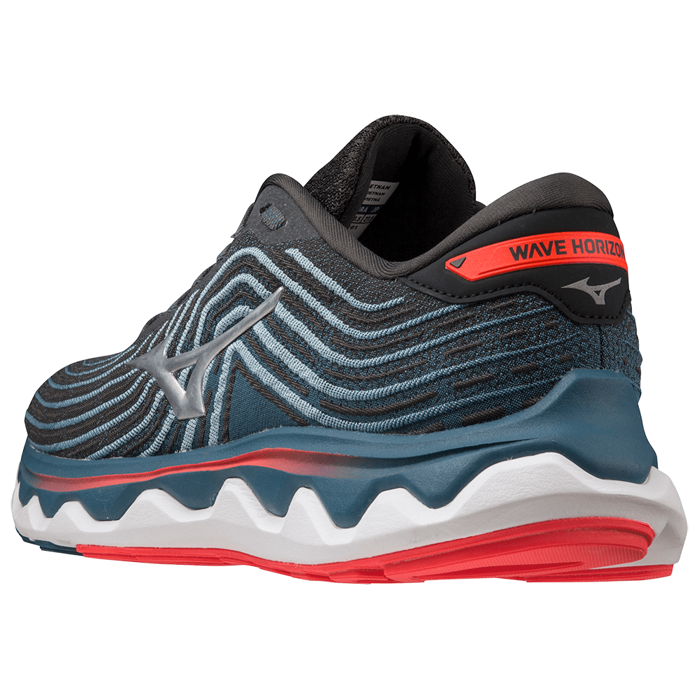 Mizuno Men's Wave Horizon 6 - Black Oyster/Nimbus Cloud/Soleil