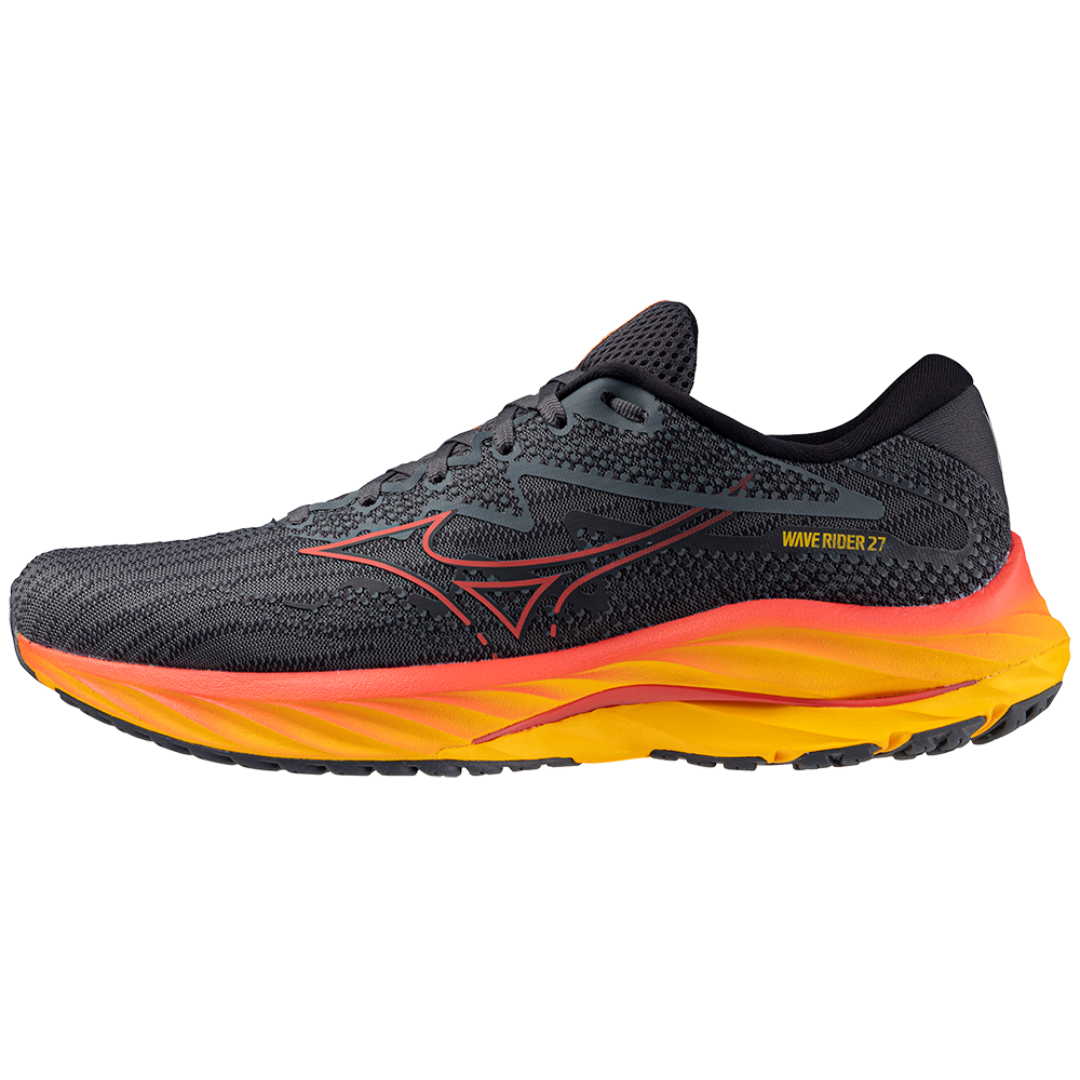 Mizuno Men's Wave Rider 27 - Turbulence/Cayenne/Citrus – Key Power Sports  Malaysia