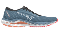 Mizuno Men's Wave Inspire 19 ( 2E ) - Provincial Blue/White/Light Orange