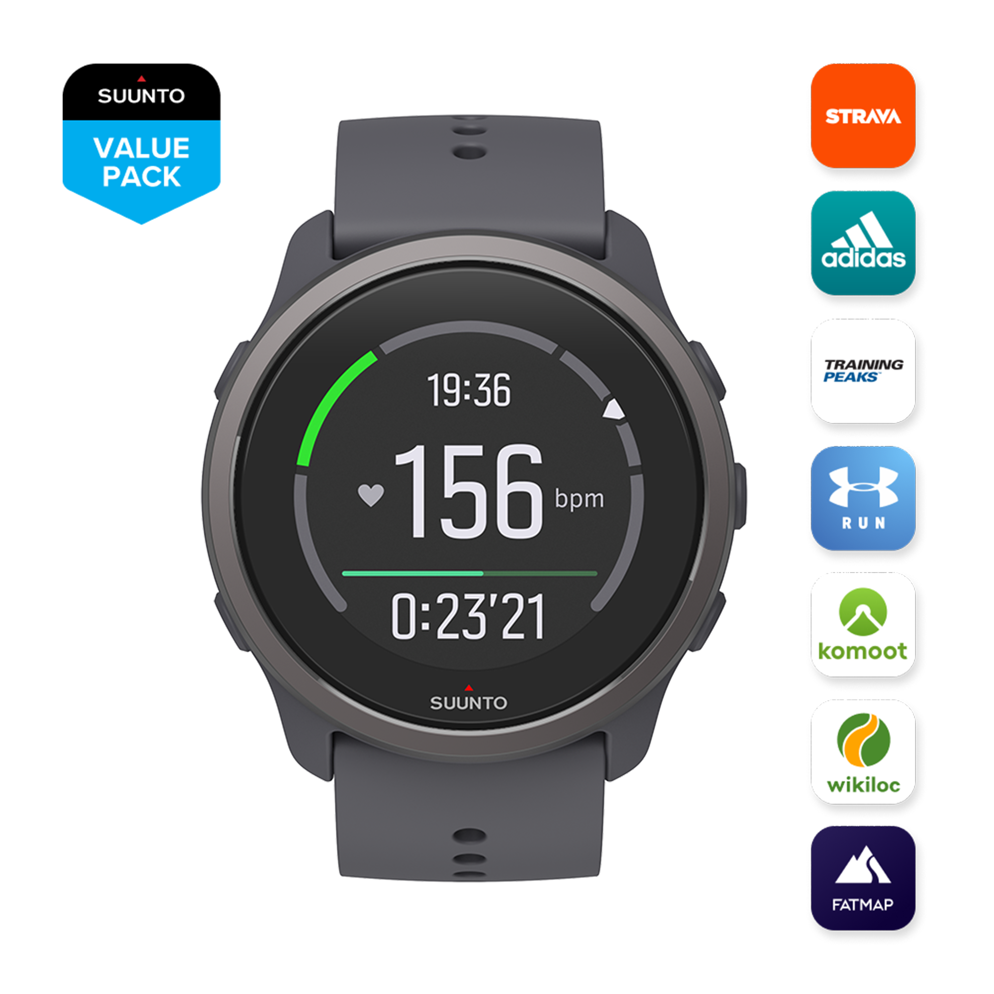 SUUNTO 5 PEAK ZH  - Dark Heather ( SS050750000 )