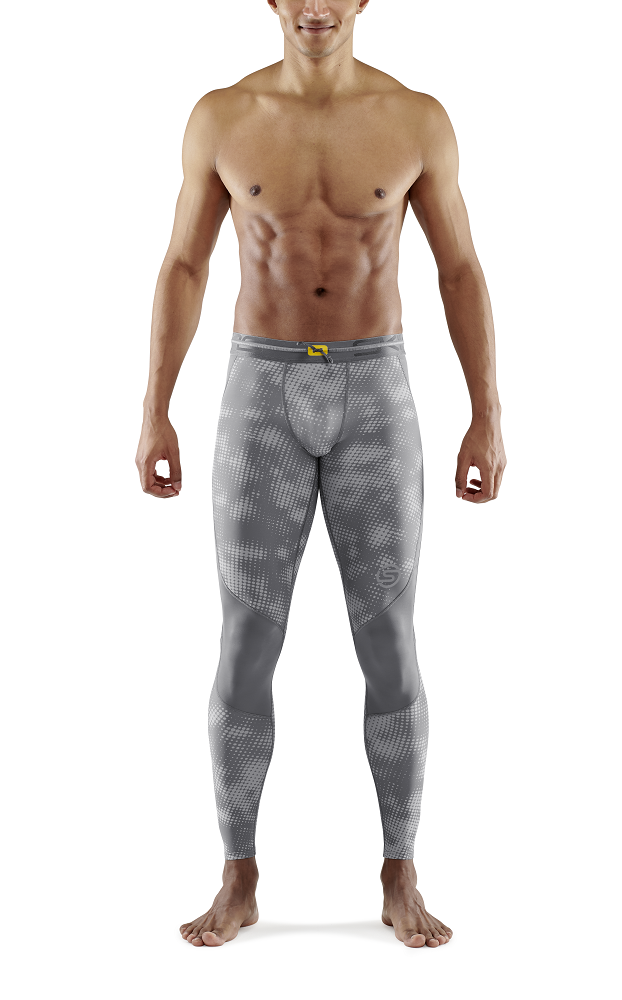 Mens grey store compression tights