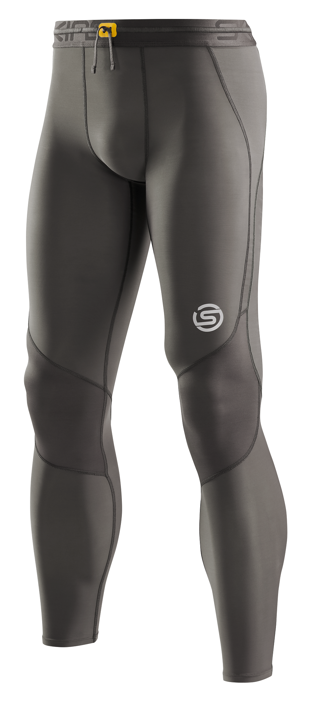 SKINS Men's Compression Long Tights 3-Series - Charcoal