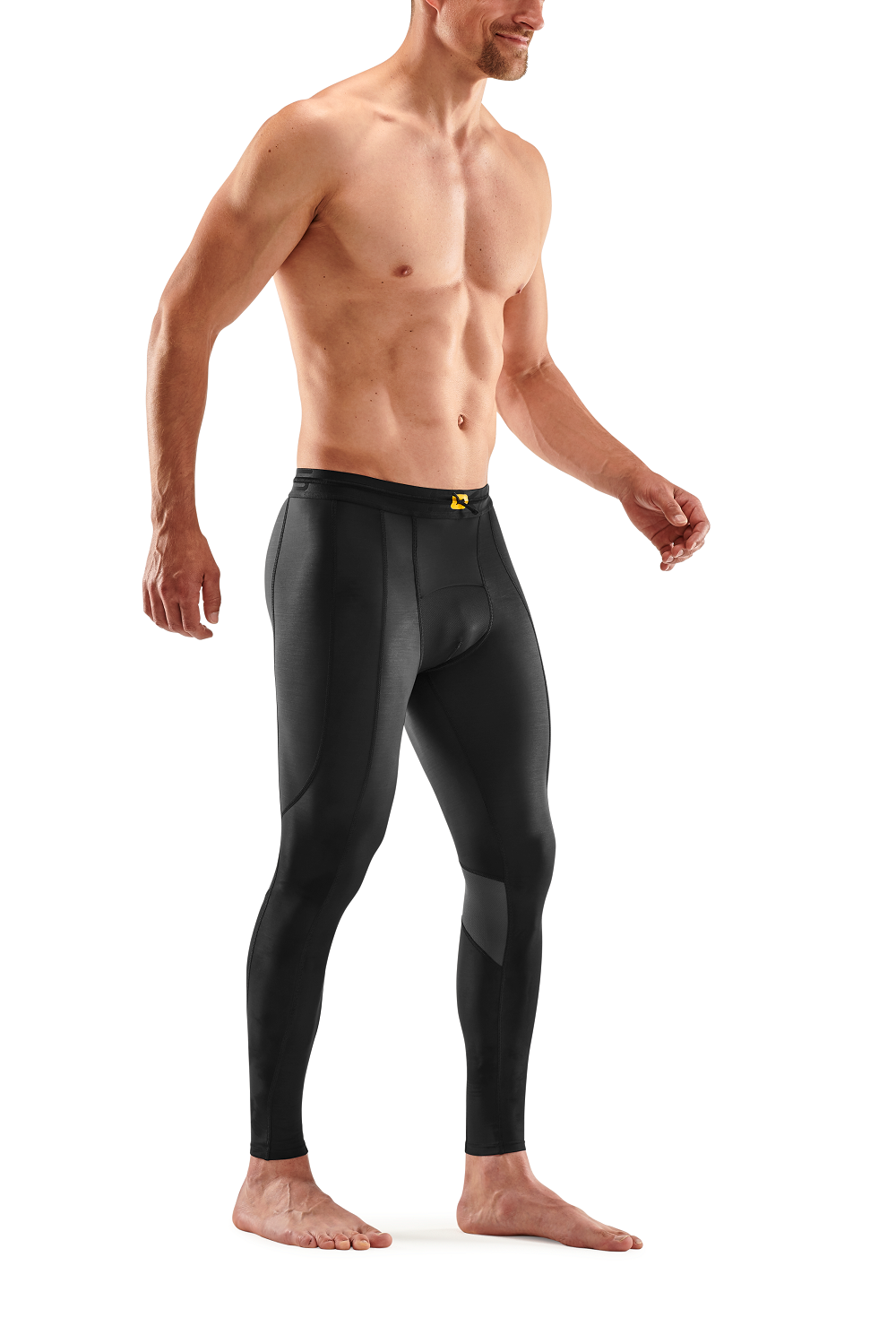 SKINS Men s Compression Recovery Long Tights 3 Series Black Graphite Key Power Sports Singapore