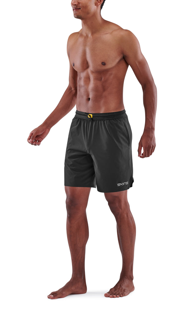 SKINS Men's Activewear X-Fit Shorts 3-Series - Black