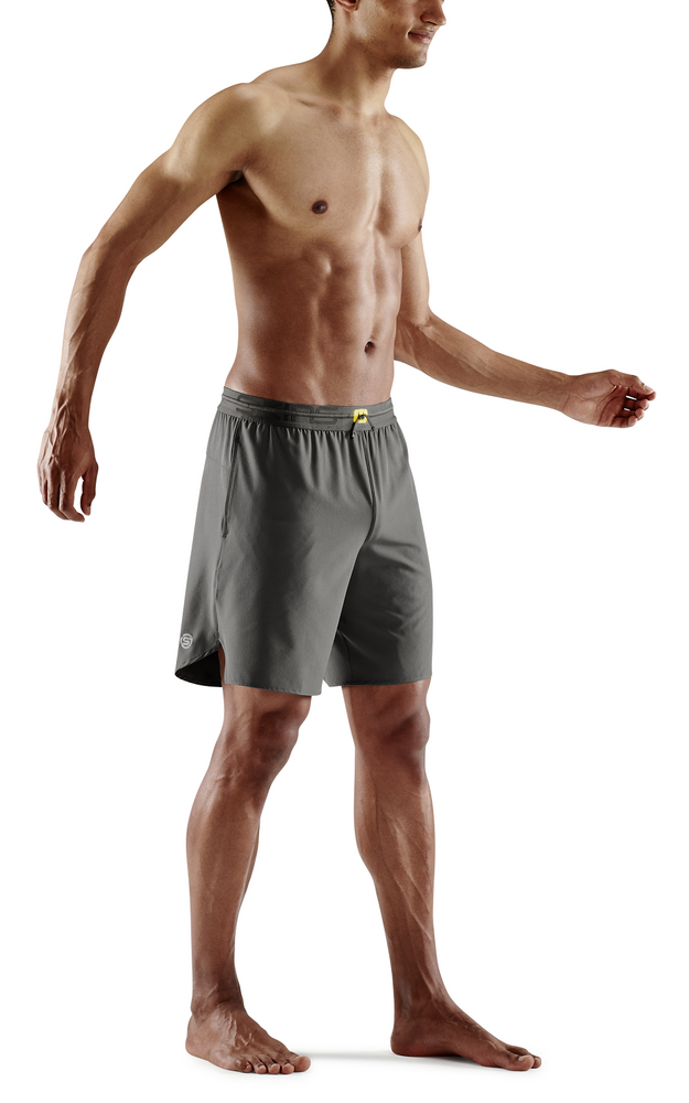 SKINS Men's Activewear X-Fit Shorts 3-Series - Charcoal