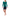 Skins Women's Compression Long Sleeve Tops 3-Series - Lt. Teal Angle