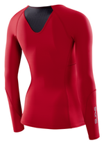 Skins Women's Compression Long Sleeve Tops 3-Series - Red