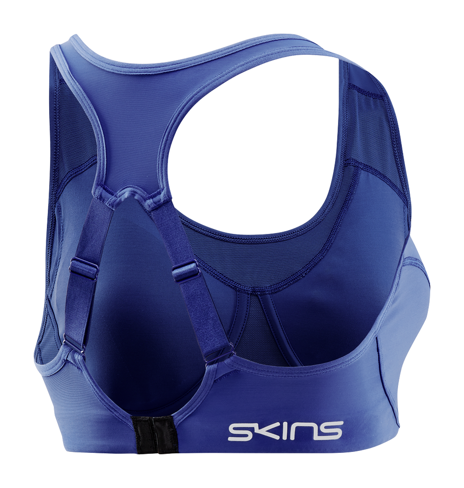 SKINS Women's Activewear Hi-Impact Bra 3-Series - Marine Blue