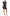 SKINS Women's Activewear Short sleeve Top 3-Series - Navy Blue