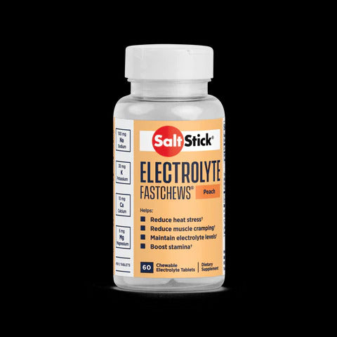 Salt Stick FastChews 60 Electrolyte Tablets - Peach