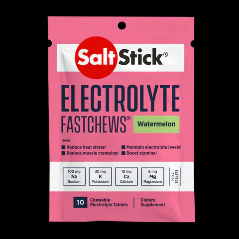 Salt Stick Fastchews 10 Electrolyte Tablets ( Seedless Watermelon )