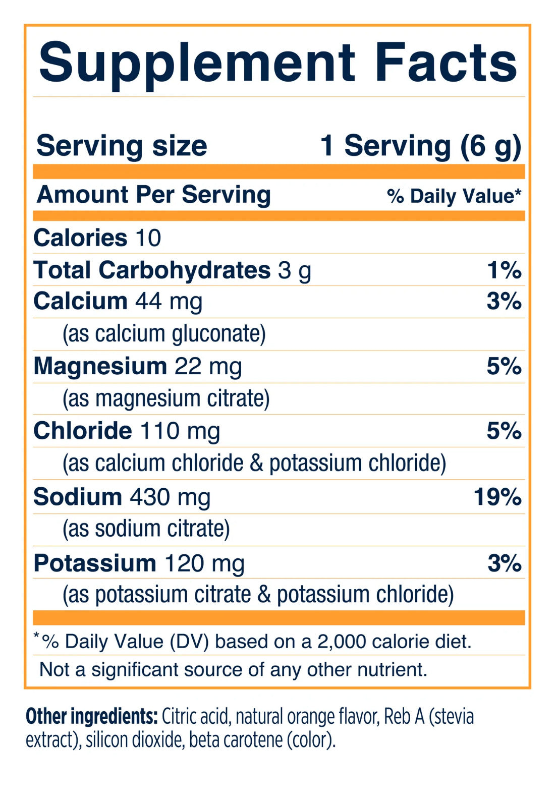 Salt Stick SaltStick DrinkMix - Tart Orange