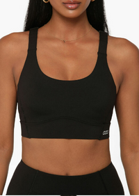 Lorna Jane Game Time Eco Sports Bra - Black