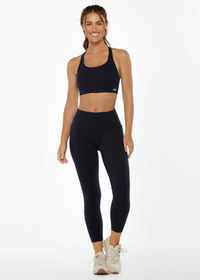 Lorna Jane Compress & Compact Sports Bra - French Navy