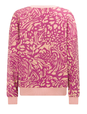 Lorna Jane Abstract Oversized Sweat - Hyper Abstract Print