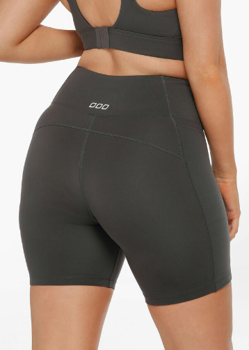 Lorna Jane Amy Phone Pocket Tech Bike Short - Titanium
