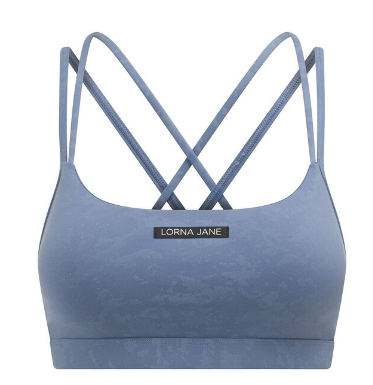 Lorna Jane In And Out Sports Bra - Washed Misty Blue