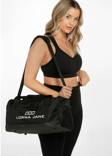 Lorna Jane Essential Gym Bag - Black