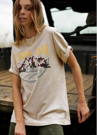 Lorna Jane Take A Hike Relaxed Tee - Ivory