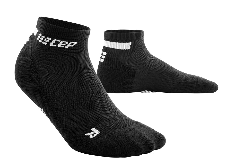 CEP Men's The Run Socks Low Cut V4 - Black