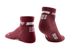 CEP Women's The Run Socks Low Cut V4 - Dark Red ( WP2A8R )
