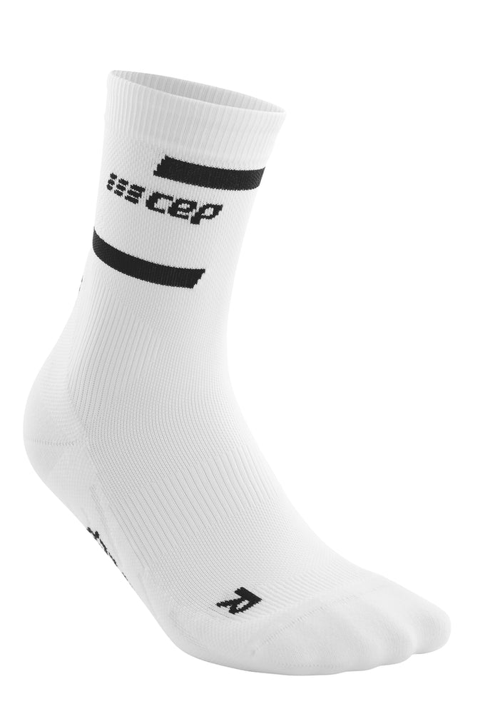 CEP Men's The Run Socks Mid-Cut V4 - White