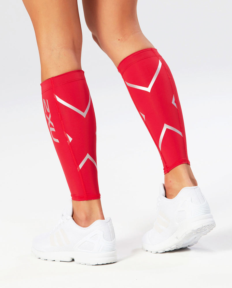 Trivial Ved navn kedel 2XU Compression Calf Guards -UA1987B (RED/RED) – Key Power Sports Singapore