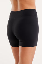 Uglow Women's Mini Tight Body Toning Fabric - Black