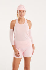 Uglow Women's Mini Tight Body Toning Fabric - Rose Quartz