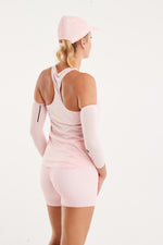 Uglow Women's Mini Tight Body Toning Fabric - Rose Quartz