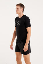 Uglow Men's Tee Super Light Recycle poly dyed - Black