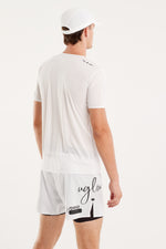 Uglow Men's Tee Super Light Recycle poly dyed - White
