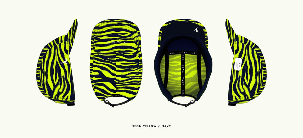 VAGA Club Cap Limited Edition - Neon Yellow/Navy