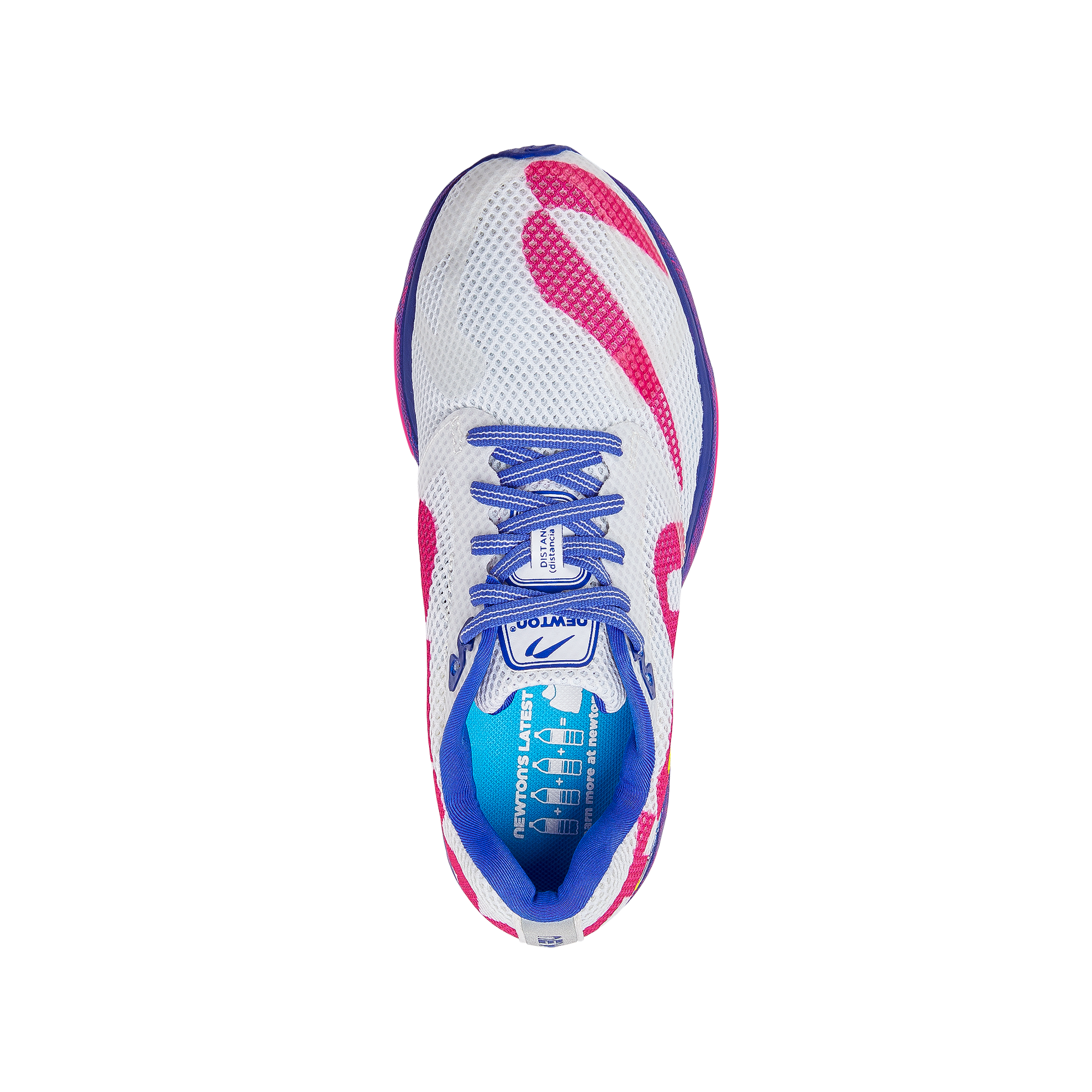 Newton Women's Distance Plus W000622 - White/Pink