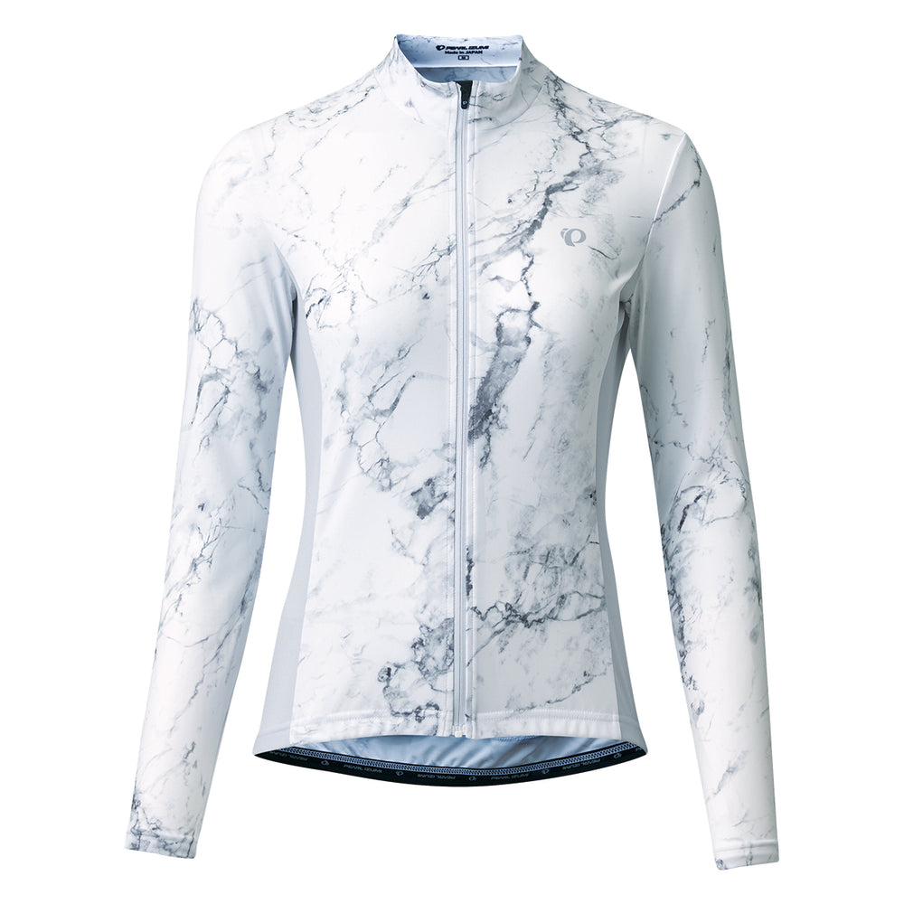 Pearl Izumi Women's UV Print Long Sleeve Jersey - White ( W718-BL-10 )