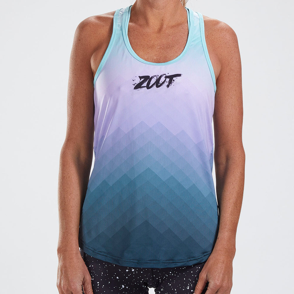 ZOOT Women's Run Singlet - KONA ICE