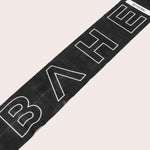 BAHE Yoga Essentials (5mm Mat,Block,Medium Band,Tote Bag) - Black/White