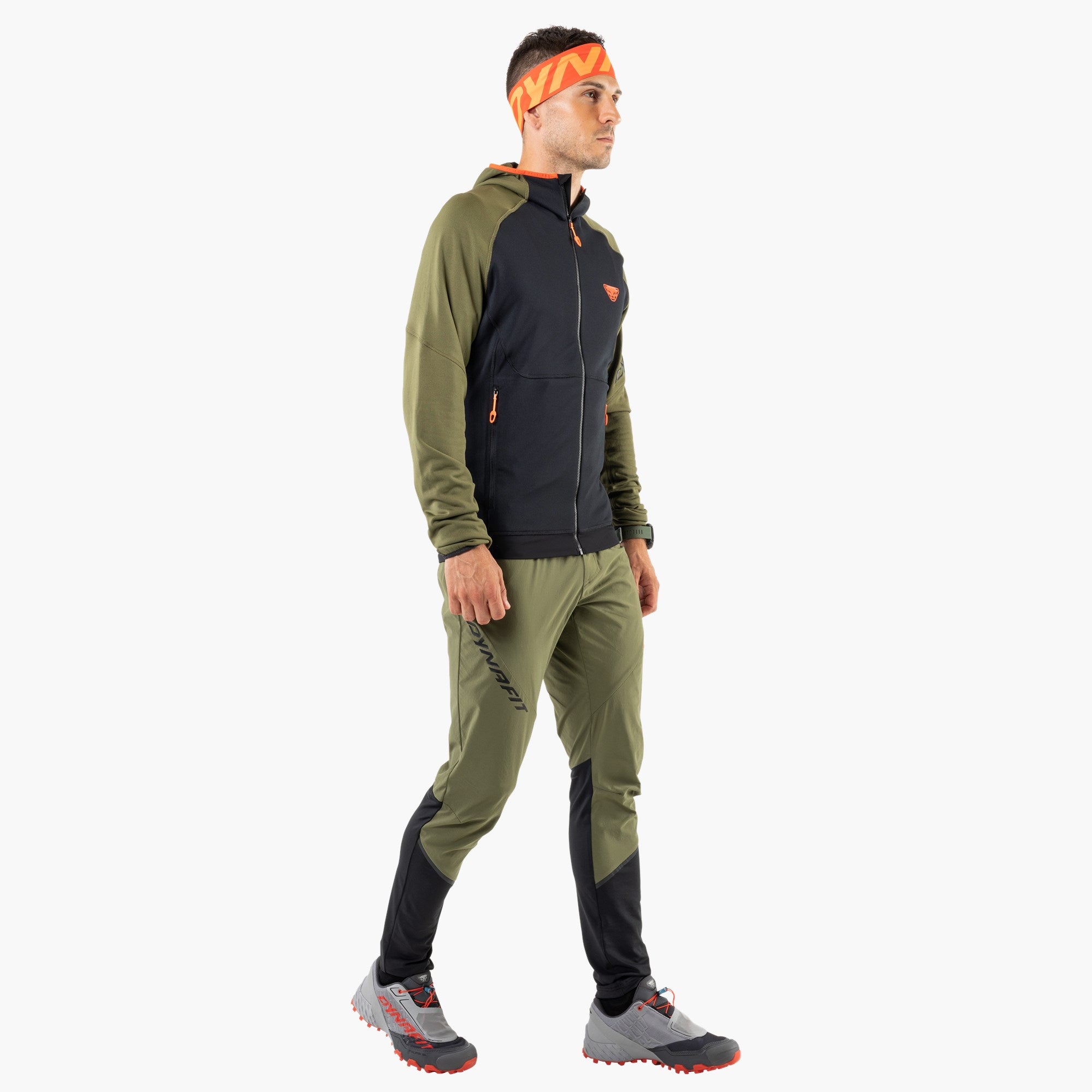 Dynafit Unisex's Performance Dry Slim Headband - Shocking Orange