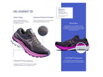 Asics Women's GEL-KAYANO 29 - BLACK/RED ALERT
