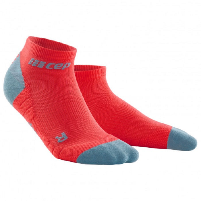 CEP Men's Compression Low Cut Socks 3.0 - Lava/Grey