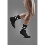 CEP Men's Reflective Mid Cut Socks - Black