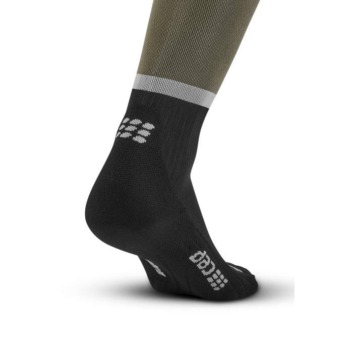 CEP Men's The Run Socks Tall V4 - Olive/Black ( WP30RR)