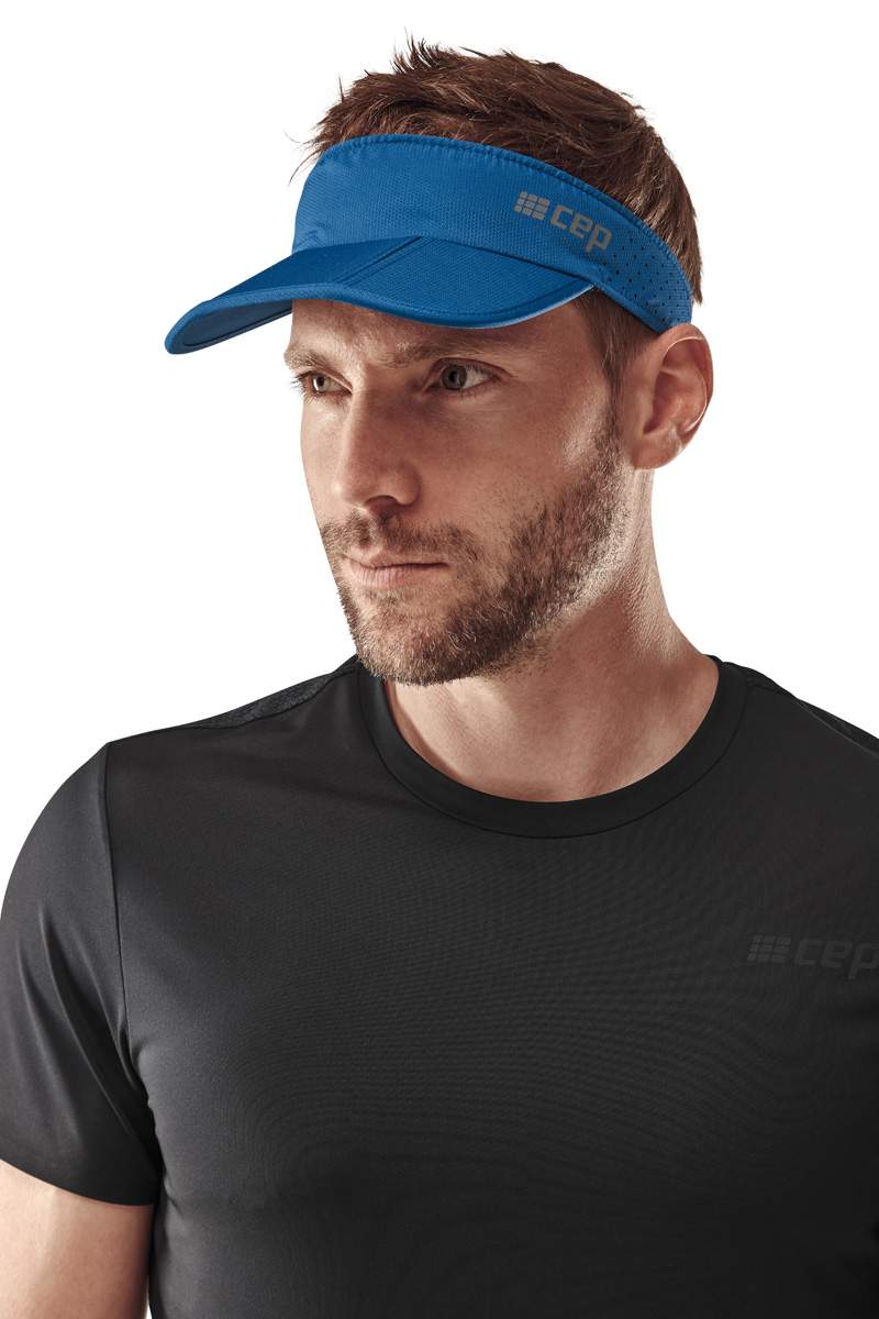 CEP Unisex's The Run Visor - Blue