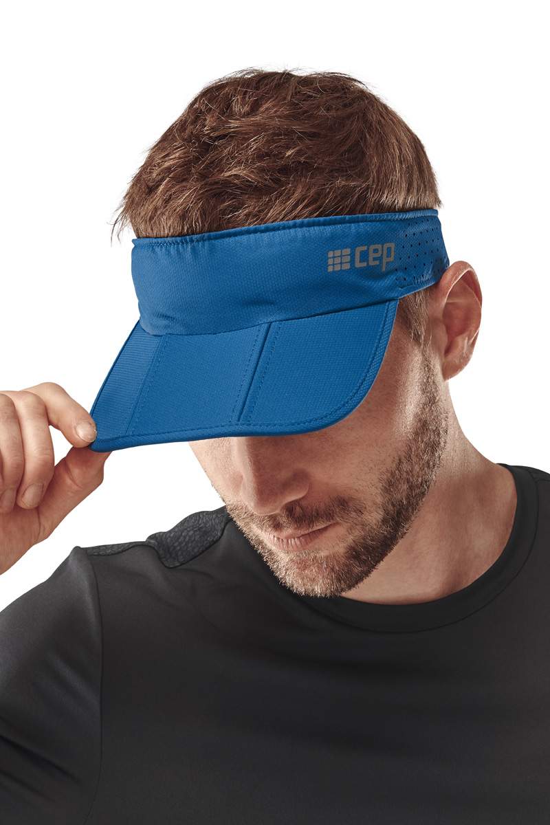 CEP Unisex's The Run Visor - Blue