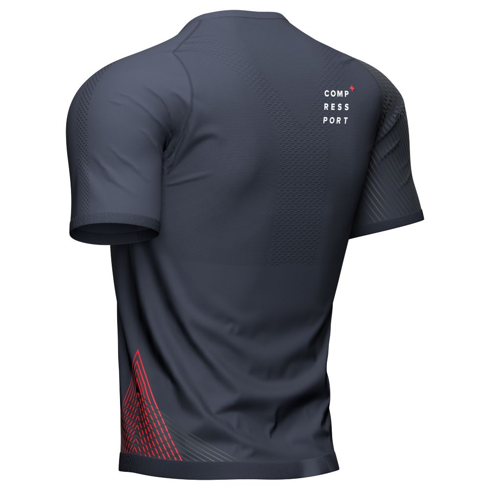 Compressport Men's Performance SS T-Shirt - Grey ( AM00127B_100 )