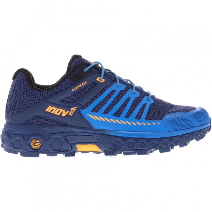 Mens blue sale running shoes